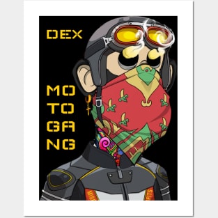 Moto Dex Posters and Art